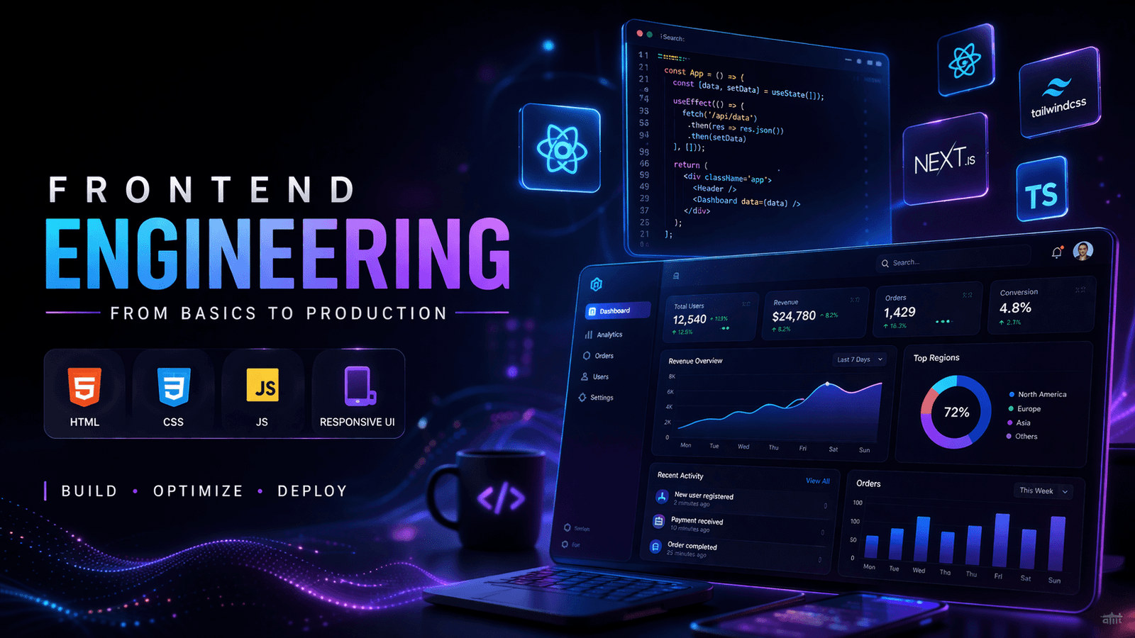 Thumbnail for Job-Ready React Frontend Engineering Program course